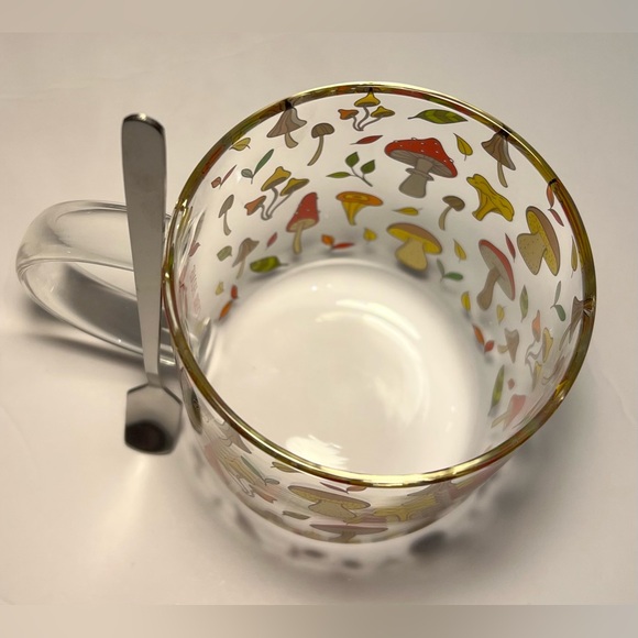 CYBIL HOME MUSHROOM MUG WITH TEASPOON - Picture 6 of 9